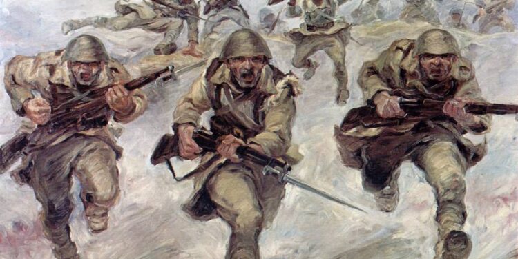 Το Έπος του ’40 μέσα από πίνακες ζωγραφικής του Αλέξανδρου Αλεξανδράκη