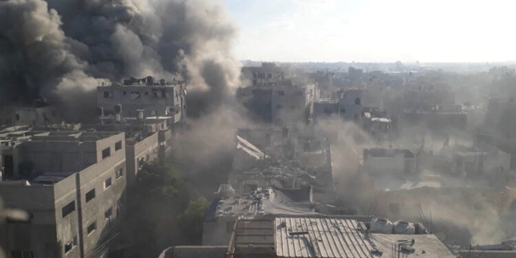 Γάζα: Ισραηλινά αεροπορικά πλήγματα στην πόλη μετά την εντολή Νετανιάχου