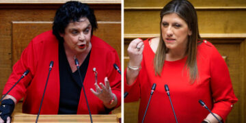 Αντιπαράθεση και ανταλλαγή κατηγοριών μεταξύ της Ζ. Κωνσταντοπούλου και της Λ. Κανέλλη στη Βουλή