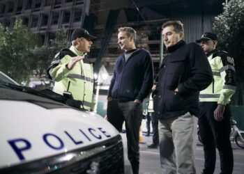 Κ. Μητσοτάκης: Επισκέφθηκε μπλόκο για αλκοτέστ μαζί με τον Μ. Χρυσοχοΐδη - «Εδώ στην κυριολεξία σώζουμε ζωές» - ertnews.gr