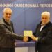 Ο Σωκράτης Αλαφούζος επισκέφθηκε τα γραφεία της ΕΟΠΕ - www.ertsports.gr