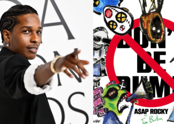 Ο Τιμ Μπάρτον ζωγράφισε για τον A$AP Rocky
