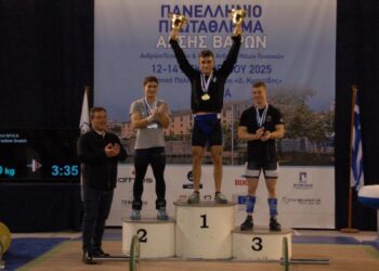 Mε 29 ρεκόρ και πρωταθλητές τον ΠΑΟΚ και τον Παναθηναϊκό ολοκληρώθηκε το Πανελλήνιο Πρωτάθλημα άρσης βαρών - www.ertsports.gr