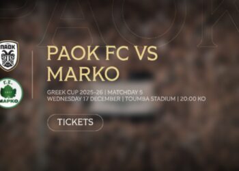 Tα εισιτήρια του ΠΑΟΚ-Μαρκό - www.ertsports.gr
