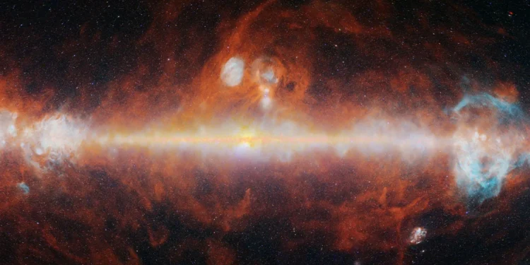 To τηλεσκόπιο SPHEREx της NASA δημιούργησε τον πρώτο χάρτη του ουρανού σε 102 χρώματα