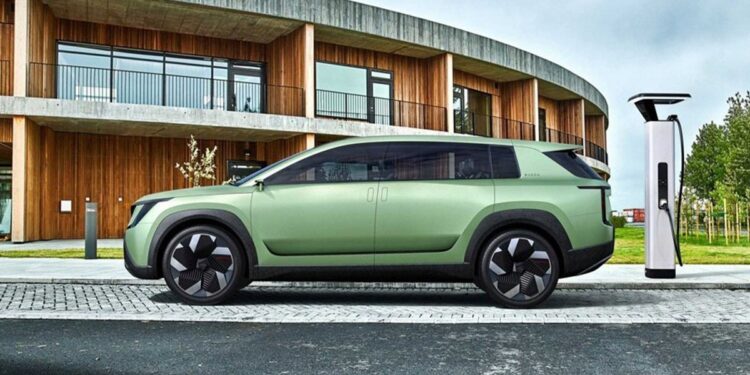 Η νέα ναυαρχίδα της Skoda είναι ηλεκτρική και ονομάζεται Peaq