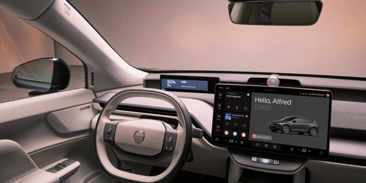 Η Volvo φέρνει τεχνολογία EX60 σε 2,5 εκατομμύρια μοντέλα της