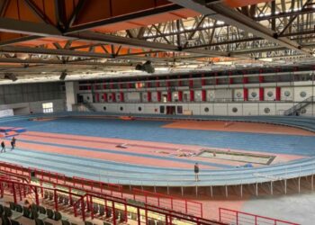 Στην τελική ευθεία οι προετοιμασίες στο κλειστό της Παιανίας - www.ertsports.gr