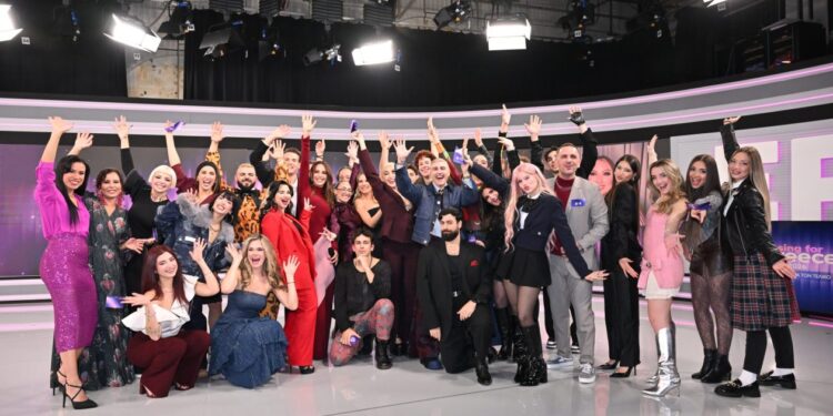 Sing for Greece 2026 – Ο δρόμος για τον Τελικό: Οι 28 υποψήφιοι που διεκδικούν την εκπροσώπηση της Ελλάδας στη Eurovision 2026