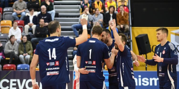 Στους "16" του CEV Cup ο Ολυμπιακός - www.ertsports.gr