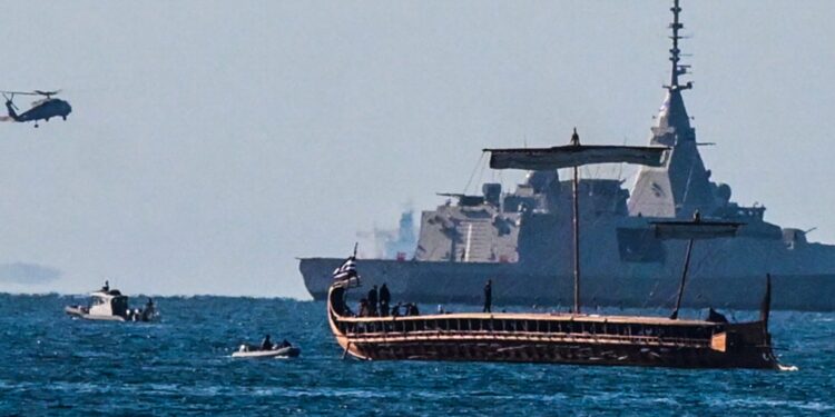 Με μεγαλοπρέπεια η υποδοχή της πρώτης φρεγάτας Belharra, «Κίμων» - Υλοποιείται το νέο δόγμα αποτροπής του Πολεμικού Ναυτικού - ertnews.gr