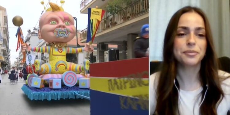 Μαρίζα Φλωράτου: Η βασίλισσα του Πατρινού Καρναβαλιού στο ΕΡΤnews