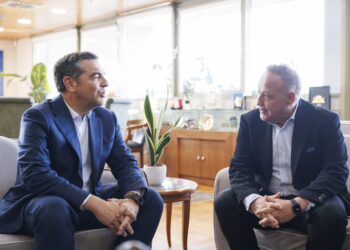 Θεσσαλονίκη: Συναντήσεις Τσίπρα με Αγγελούδη και Φιλόθεο