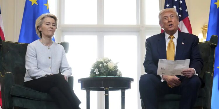 Προειδοποίηση Φον Ντερ Λάιεν σε Τραμπ: Θα δράσουμε με αποφασιστικότητα αν χρειαστεί