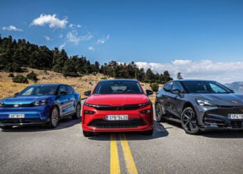 Συγκριτική δοκιμή: Cupra Tavascan 77 kWh vs Ford Capri RWD vs Skoda Enyaq Coupe 85x  