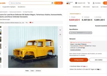 Αμαξώματα Land Rover (και όχι μόνο) στο Alibaba κοψοχρονιά