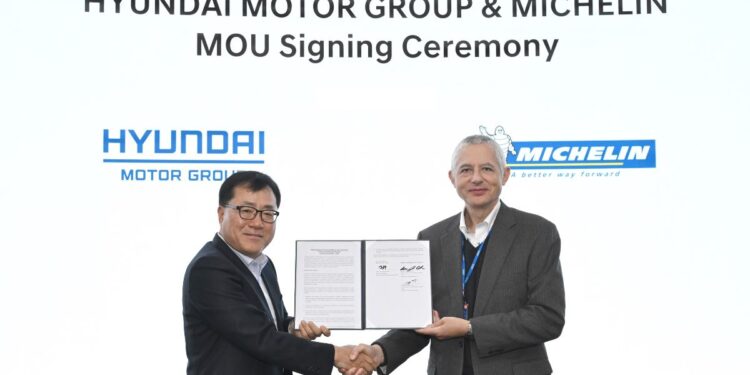 Νέα συνεργασία Hyundai και Michelin