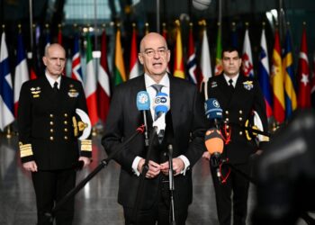 Εκσυγχρονισμός Ενόπλων Δυνάμεων και «Ασπίδα του Αχιλλέα» στο επίκεντρο της παρέμβασης Δένδια στο ΝΑΤΟ - ertnews.gr