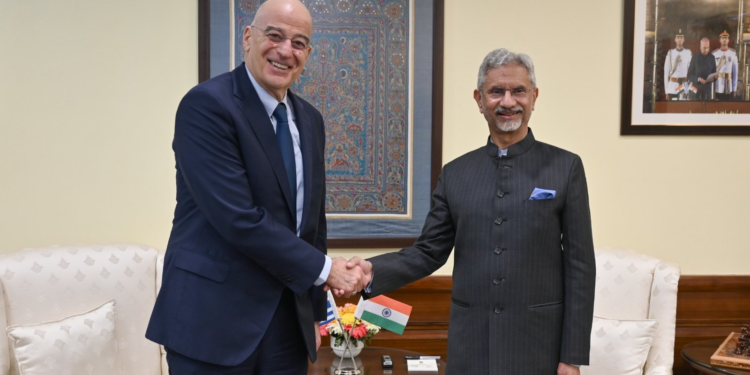 Περιφερειακές και διεθνείς εξελίξεις στη συνάντηση του Ν. Δένδια με τον Ινδό υπουργό Εξωτερικών στο Νέο Δελχί
