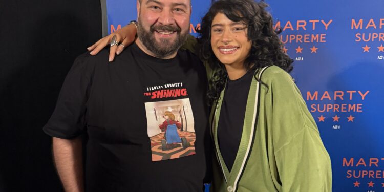 Η Οντέσα Α’ζάιον στο ERTnews λίγο πριν την ανακοίνωση της υποψηφιότητας της για Bafta