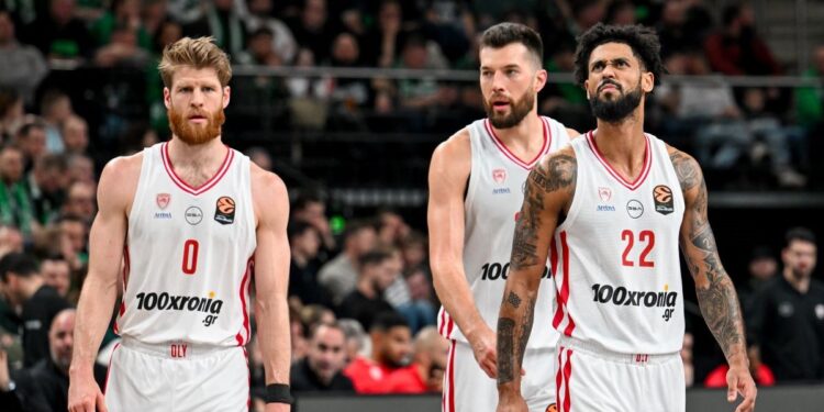 Ο Ολυμπιακός τα έδωσε όλα, όμως λύγισε σε μυθικό "θρίλερ" δύο παρατάσεων στο Κάουνας - www.ertsports.gr