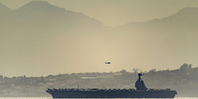 Στη Σούδα το αμερικανικό αεροπλανοφόρο USS Gerald R. Ford - ertnews.gr