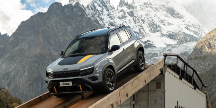 Το Jeep Avenger 4xe στο Χιονοδρομικό Κέντρο Παρνασσού 