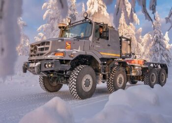 Το Mercedes-Benz Zetros δοκιμάζεται στον Αρκτικό Κύκλο