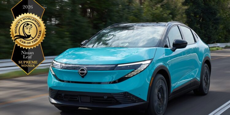 WCOTY 2026: Παγκόσμια διάκριση για το νέο Nissan Leaf
