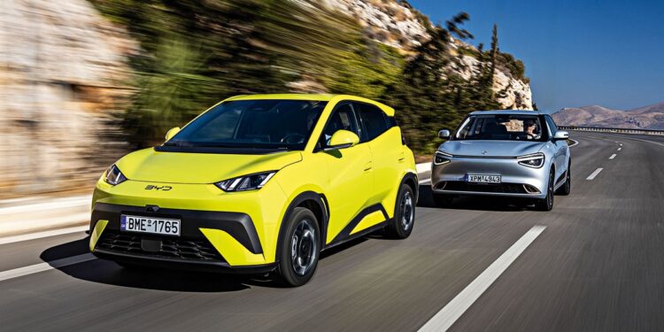 Συγκριτική δοκιμή: BYD Dolphin Surf 157 PS vs Dongfeng Box 42 kWh