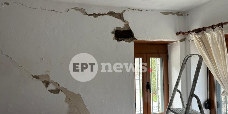 Σεισμός στη Θεσπρωτία: Ζημιές σε τέσσερις κατοικίες στο Πολύδροσο Σουλίου