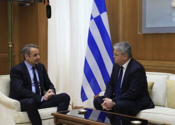 Συνάντηση Μητσοτάκη με Νατσιό: Η χώρα μας είναι μια ειρηνική δύναμη ασφάλειας και σταθερότητας σε μια εξαιρετικά ταραγμένη περιοχή - ertnews.gr
