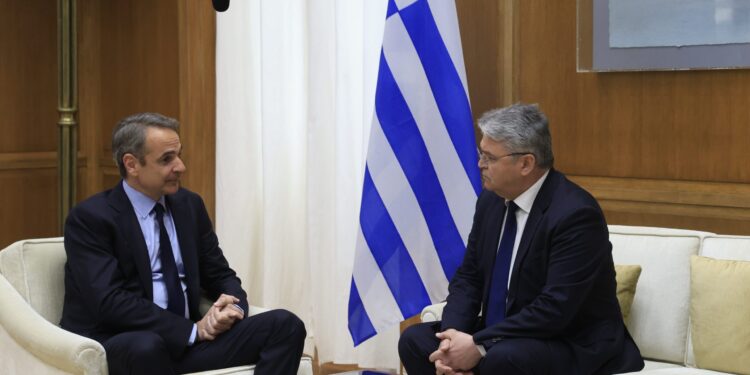 Συνάντηση Μητσοτάκη με Νατσιό: Η χώρα μας είναι μια ειρηνική δύναμη ασφάλειας και σταθερότητας σε μια εξαιρετικά ταραγμένη περιοχή - ertnews.gr