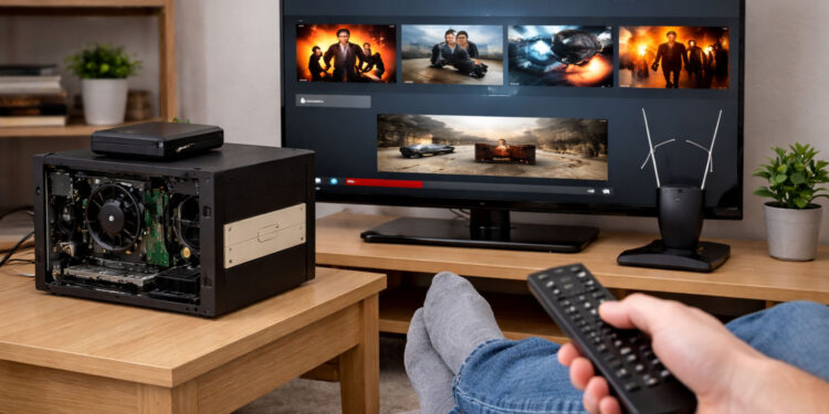 παλιός υπολογιστής media center
