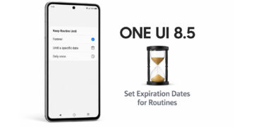 One UI 8.5 Routines