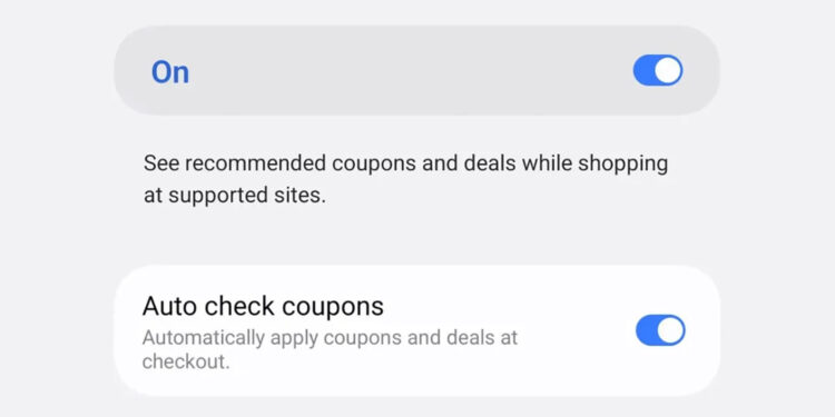 Samsung Internet discount codes