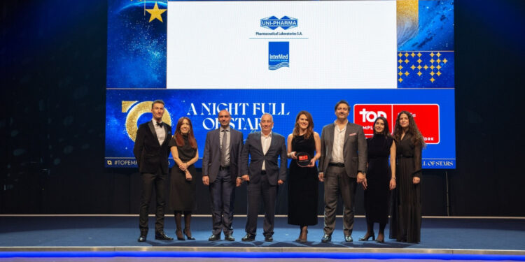 UNI-PHARMA και InterMed πιστοποιήθηκαν ως Top Employers 2026 για τέταρτη συνεχή χρονιά