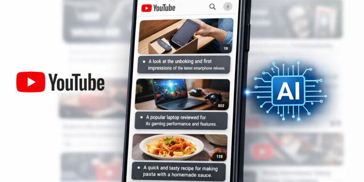 YouTube AI περιλήψεις