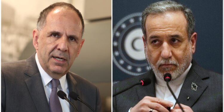 Τηλεφωνική επικοινωνία Γεραπετρίτη – Αραγτσί για τις συνέπειες του πολέμου στη Μέση Ανατολή