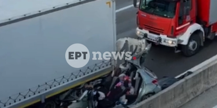 Τραγωδία στην Εγνατία Οδό: Τροχαίο δυστύχημα  με 2 νεκρούς και 3 τραυματίες – Kλειστό το ρεύμα από Ιωάννινα προς Θεσπρωτία