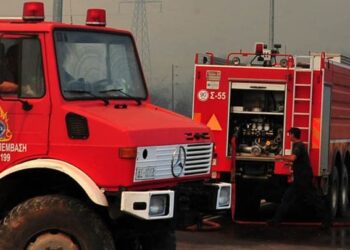 Λαμία: Φωτιά σε παιδικό σταθμό – Μάχη για να τεθεί υπό έλεγχο