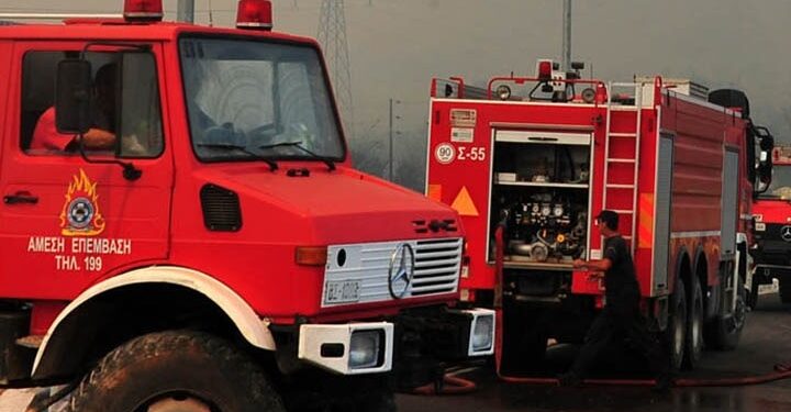 Λαμία: Φωτιά σε παιδικό σταθμό – Μάχη για να τεθεί υπό έλεγχο