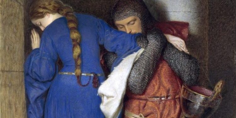 Ο απαγορευμένος έρωτας που συγκλονίζει 162 χρόνια αργότερα – Το μυστικό πίσω από τον πίνακα «Η Συνάντηση στις Σκάλες του Πύργου»