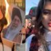 Viral ξανά η Ιρανή που άναψε τσιγάρο με φωτογραφία του Χαμενεΐ: «Στο είπα ότι θα χορέψουμε πάνω στον τάφο σου»