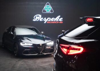 Alfa Romeo με χρυσές λεπτομέρειες για το Ντουμπάι