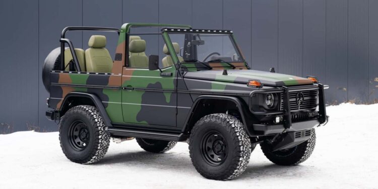 Μια Mercedes-Benz G-Class με «σκληροτράχηλη» εμφάνιση