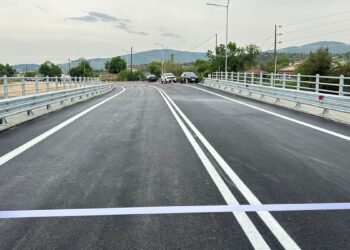 Βόλος: Παραδόθηκε η νέα κομβική γέφυρα στο Αλιγαρόρεμα