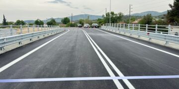 Βόλος: Παραδόθηκε η νέα κομβική γέφυρα στο Αλιγαρόρεμα