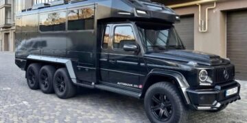 Mercedes G-Glass με 8 τροχούς! Αλήθεια η AI;