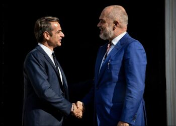 Συνάντηση Κυριάκου Μητσοτάκη με Έντι Ράμα την Τετάρτη (22/4) στο Μέγαρο Μαξίμου